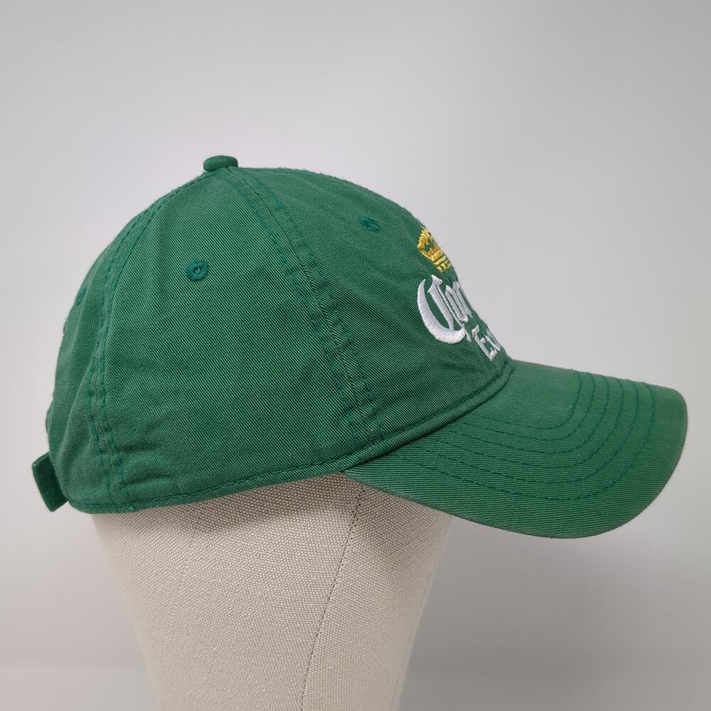 Corona Extra Strapback Hat Green Solid One Size E… - image 5
